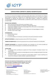 Convocatoria_RRHH_IGTP_Novell2 - FundaciÃ³ Institut d ...