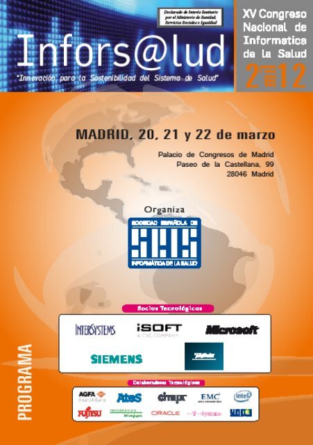 Inforenf2012 - Sociedad EspaÃ±ola de InformÃ¡tica de la Salud