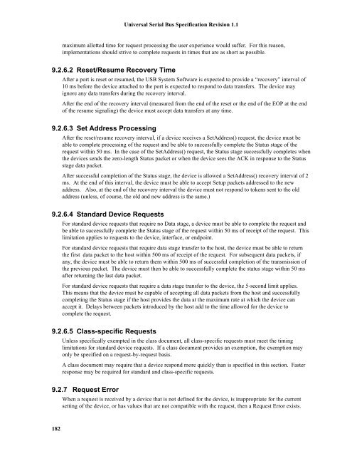 Universal Serial Bus In Embedded System 182 Universal