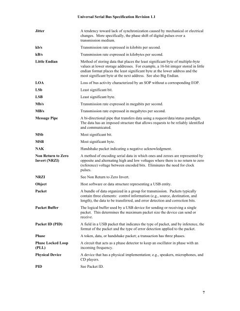 Universal Serial Bus In Embedded System 6 Universal