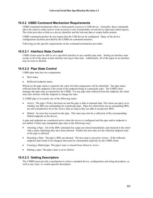 Universal Serial Bus In Embedded System 220 Universal