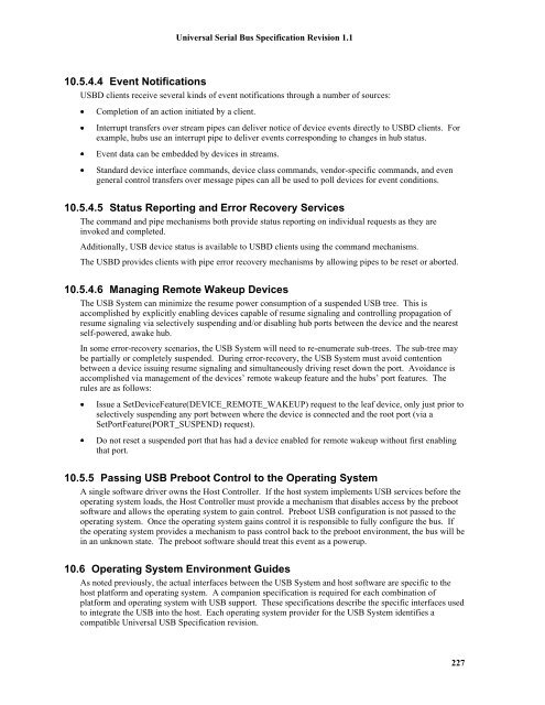 Universal Serial Bus In Embedded System 226 Universal