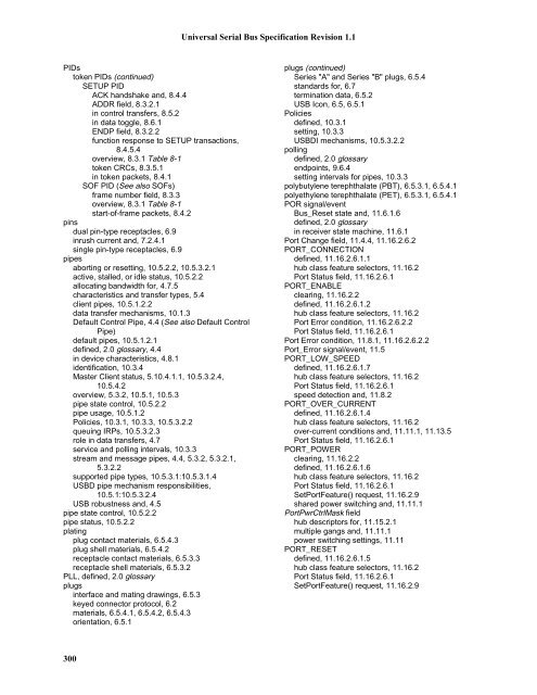 Universal Serial Bus In Embedded System PIDs token PIDs (continue