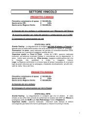 progetti pdf - Corriere Del Sud