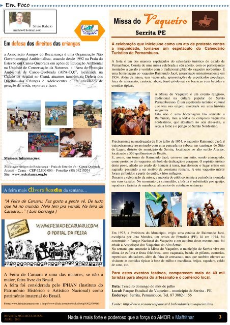 Revista Multicultural Brasil & Italia