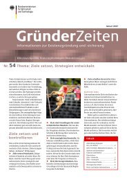 geht es zu den GrÃ¼nderzeiten Nr. 54 - SL Marketing & Management