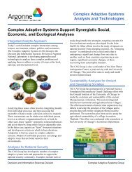 Complex Adaptive Systems Analysis and Technologies Complex ...