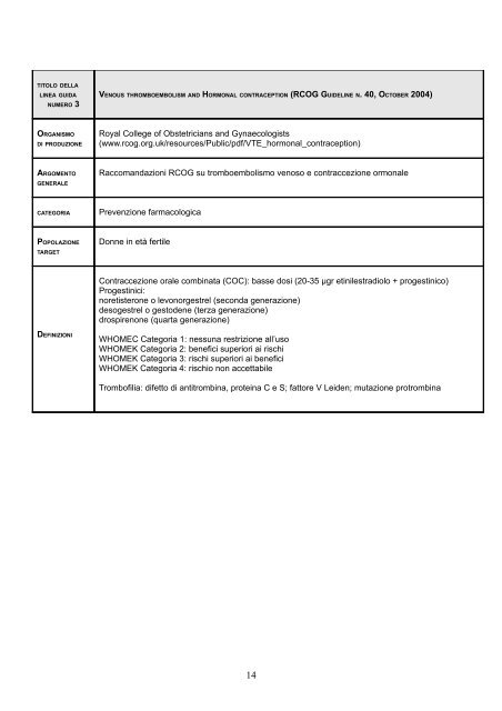 Relazione di Valerio De Stefano - SNLG-ISS