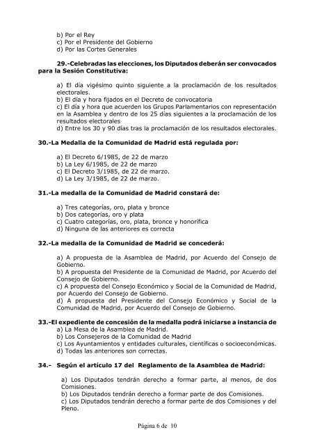 Modelo C - Asamblea de Madrid