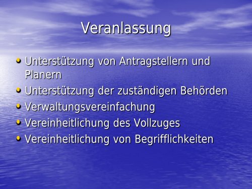 Leitlinien fÃ¼r die Errichtung von Aquakulturan-lagen/Fischteichanlagen