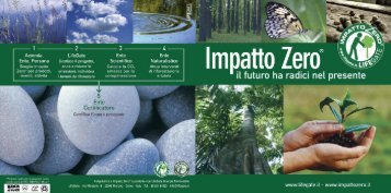 Impatto Zero® di Lifegate - Intesa Sanpaolo