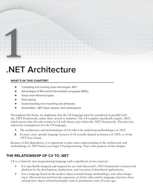 C# 4 and .NET 4