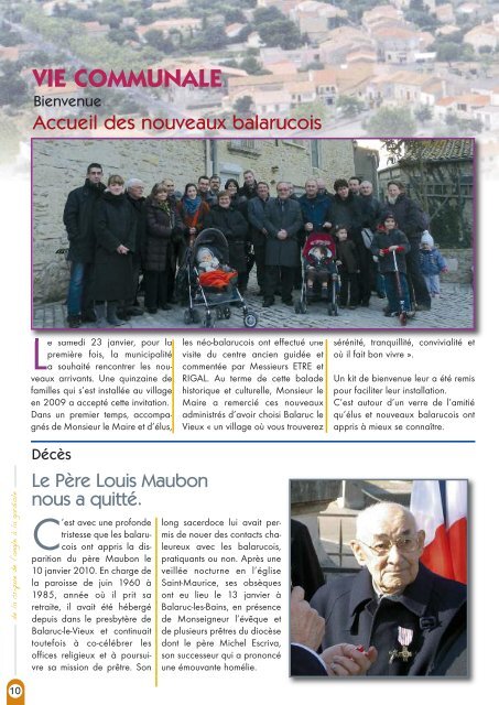 Mise en page 1 - Mairie de Balaruc Le Vieux