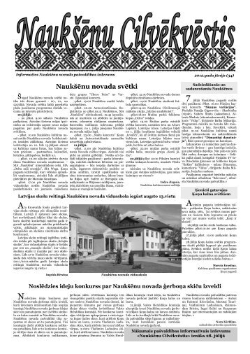 LejupielÄdÄt - NaukÅ¡Änu novads