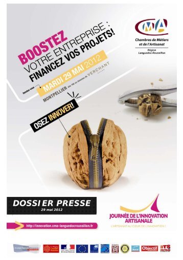 DOSSIER PRESSE - Innovation artisanale - Chambre rÃ©gionale de ...