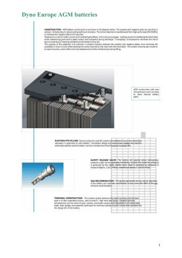 DAB agm batteries info - dyno europe