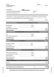 Abrechnung (VII72) (pdf, 36.2 KB) - Amtsgericht Bremen