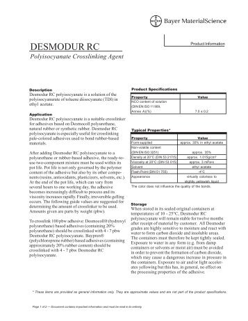 Desmodur RC BMS - Chem Stone