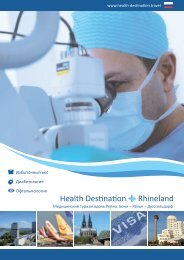 Health Destination Rhineland Broschüre Nr. 2 RUS