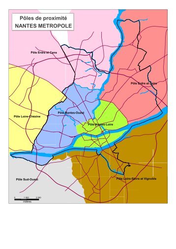 Carte de localisation et coordonnÃ©es des pÃ´les