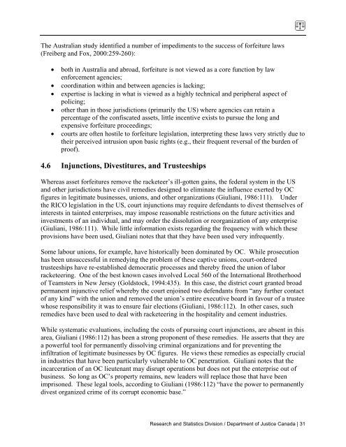 Assessing the Effectiveness of Organized Crime Control Strategies ...