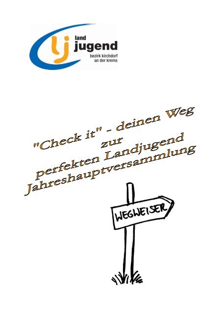 Checkliste Jahreshauptversammlung