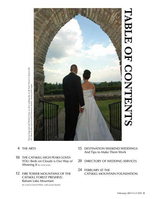 WEDDING ISSUE - Catskill Mountain Foundation