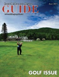 GOLF ISSUE - Catskill Mountain Foundation