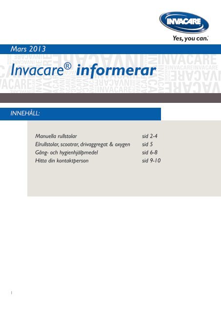 InvaInfo1 13 - Invacare