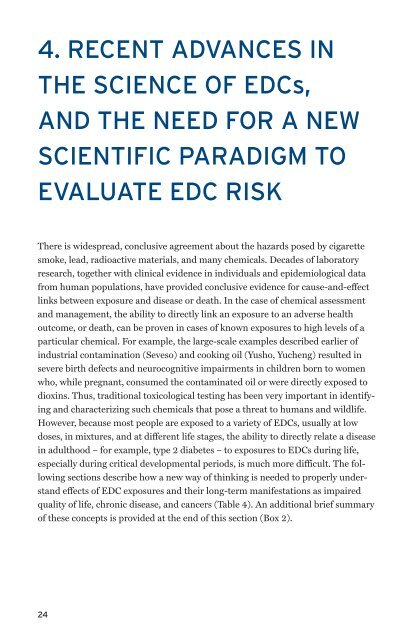 Introduction to Endocrine Disrupting Chemicals