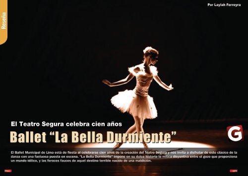 Ballet âLa Bella Durmienteâ - Generaccion.com