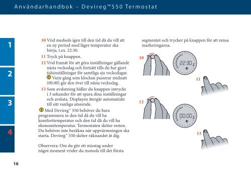 Användarhandbok – Devireg™ 550 Termostat - Danfoss.com