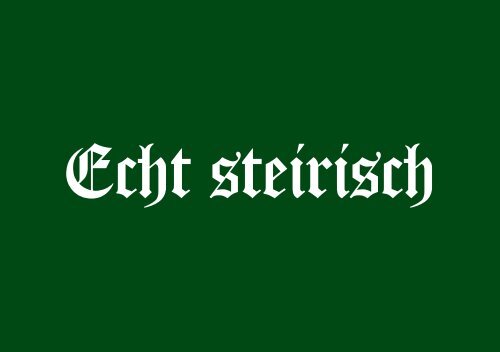 echt steirisch - Steirershop