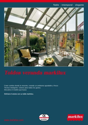 Toldos veranda markilux - Iaso