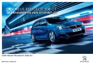 Peugeot Frühjahrs- Chek 2015