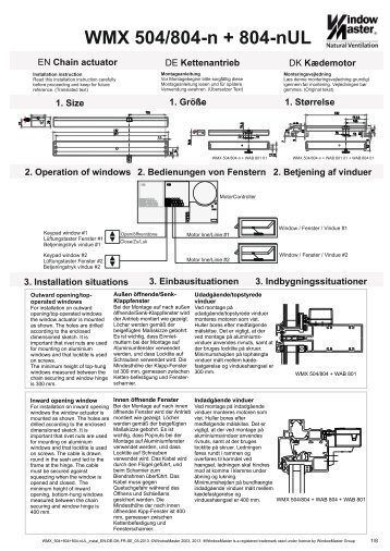 WMX 504+804_804-nUL_install_EN+DE+DK+FR+ ... - WindowMaster