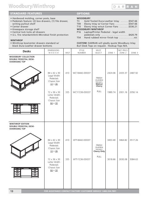 Jamestown - DARRAN Furniture Industries