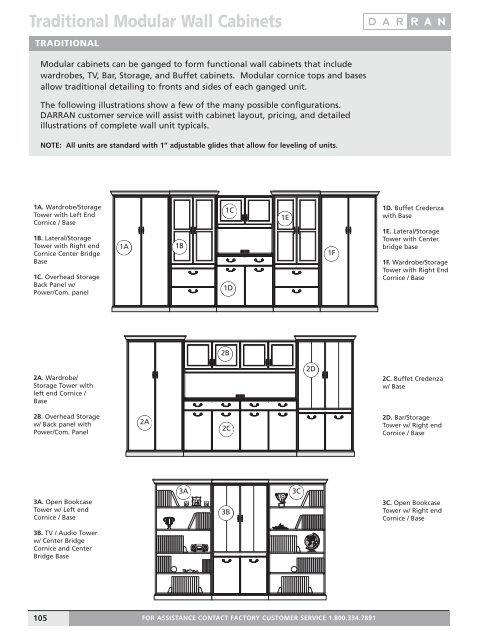 Traditional - DARRAN Furniture Industries