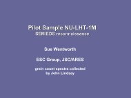 Pilot Sample NU-LHT-1M