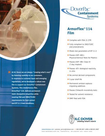 ArmorFlexÂ®114 Film - Team-Logic