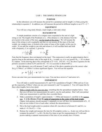 Simple lab report