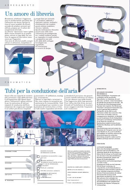 Ancora piÃ¹ potente la pressa per i profilati di grandi ... - Metra SpA