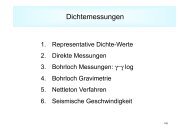 Dichtemessungen