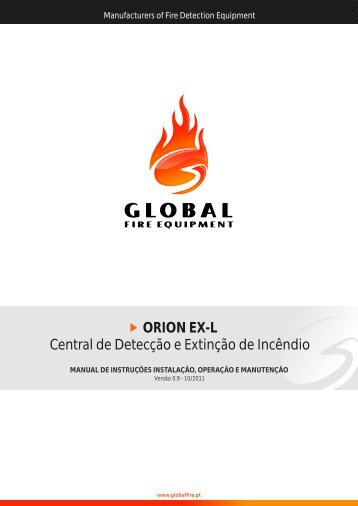 ORION EX-L Central de Detecção e Extinção de ... - CENTRALSEG