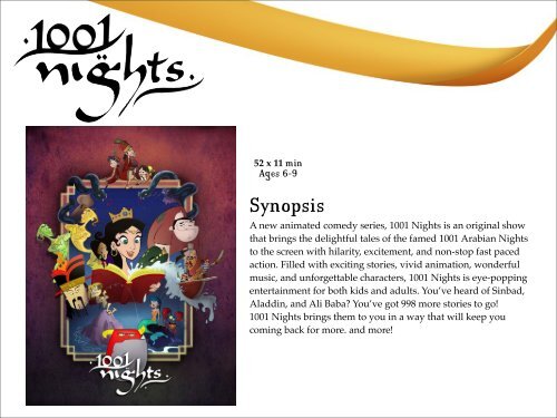 1001 Nights Presskit - Big Bad Boo Studios 1001 Nights Presskit - Big Bad Boo Studios