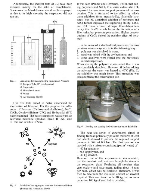 Modified Bentonite Slurries for Slurry Shields in Highly ... - ETH - IGT