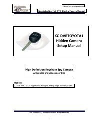 KC-DVRTOYOTA1 - Hidden Toyota Key Hidden Nanny Spy Camera ...