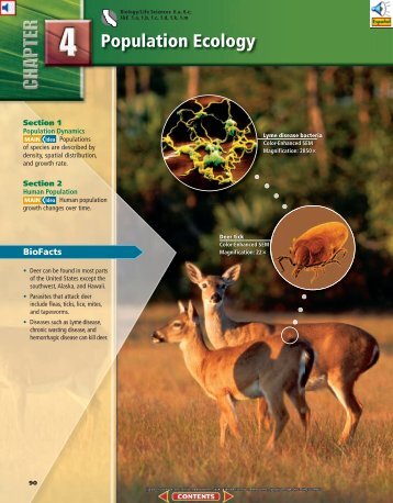 Chapter 4: Population Ecology - Analy High School Staff