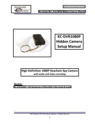 KC-DVR1080P Hidden 1080P Keychain Hidden DVR Spy Camera ...