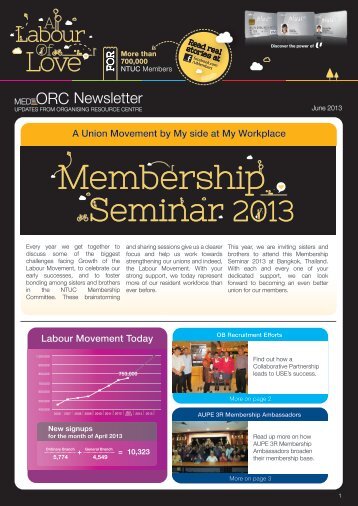 Membership - NTUC